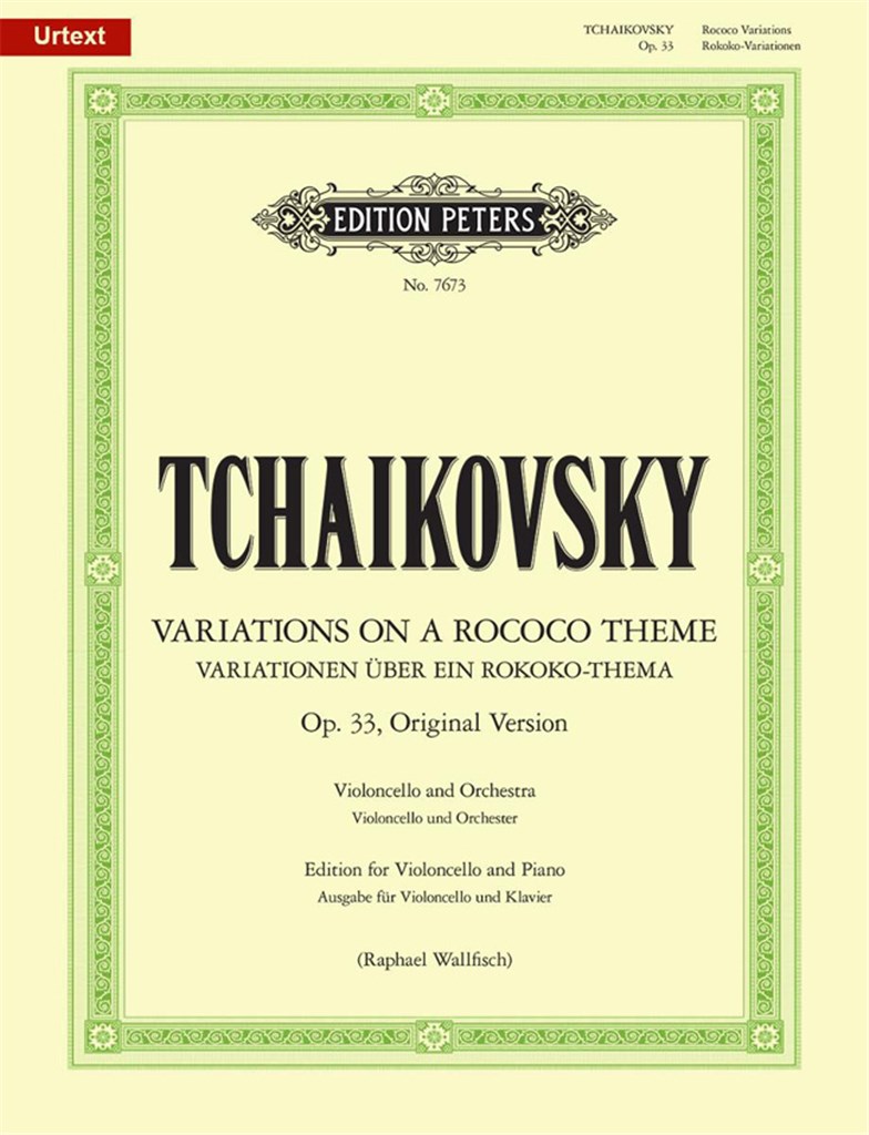 Variations on a Rococo Theme, Op.33