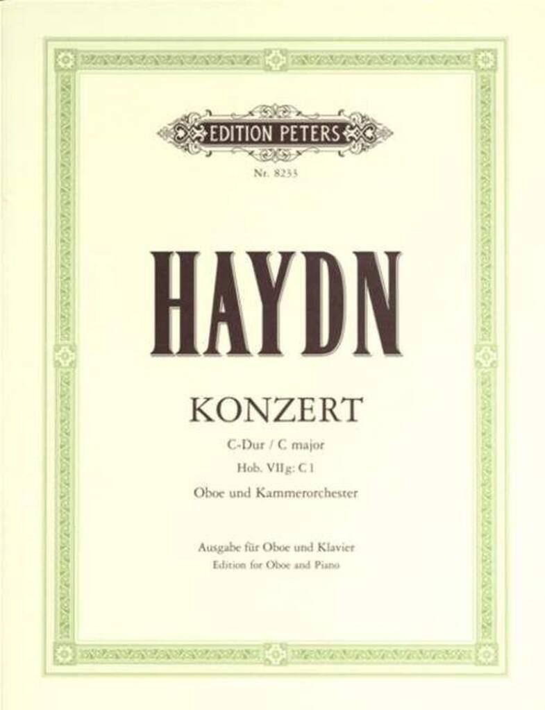 Oboe Concerto in C Hob.VIIg:C1