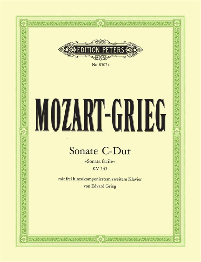 Sonata in C major Sonata facile K545