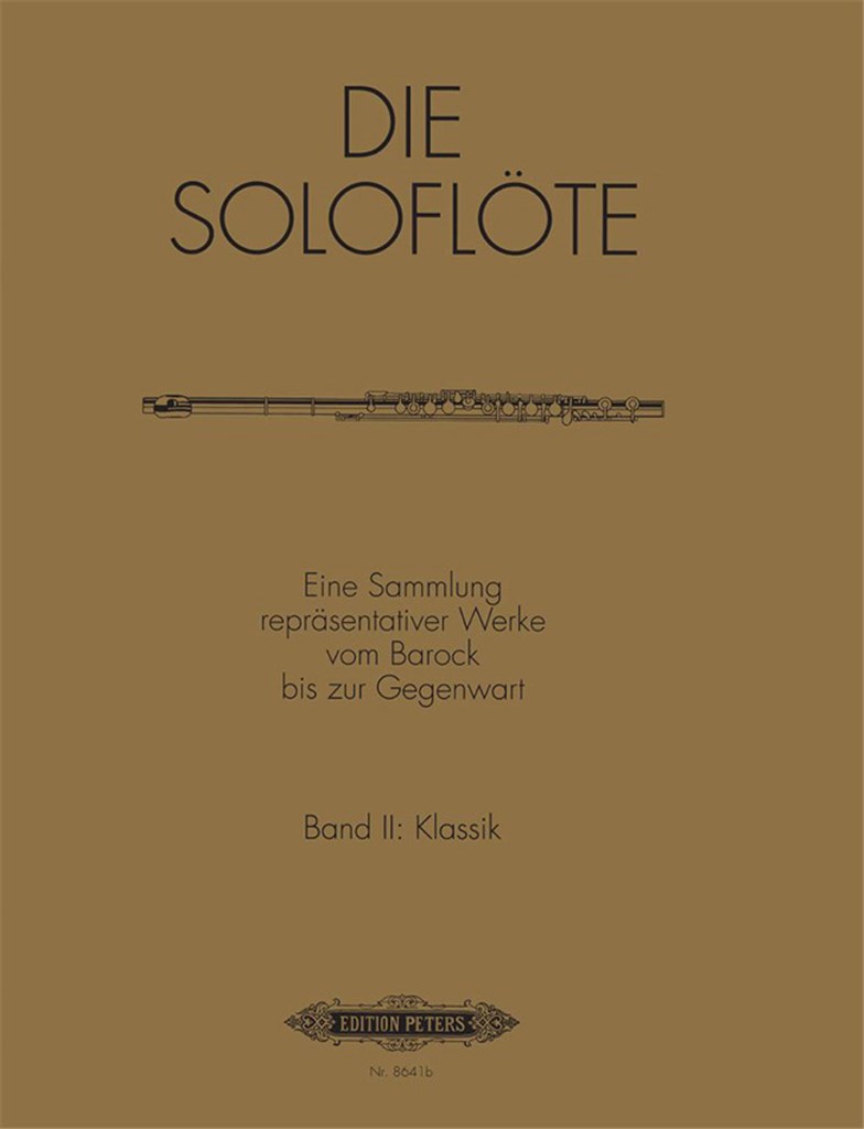 Die Soloflöte Band 2: Klassik