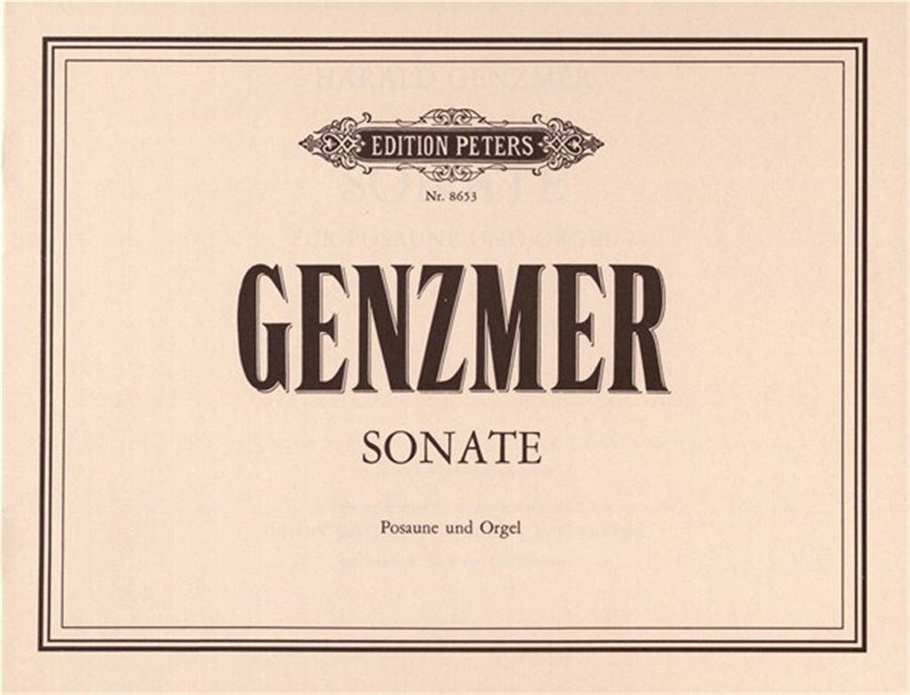 Sonate Für Poasaune und Orgel