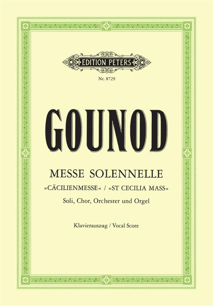 Messe solenelle G-Dur (Cäcilienmesse) KA