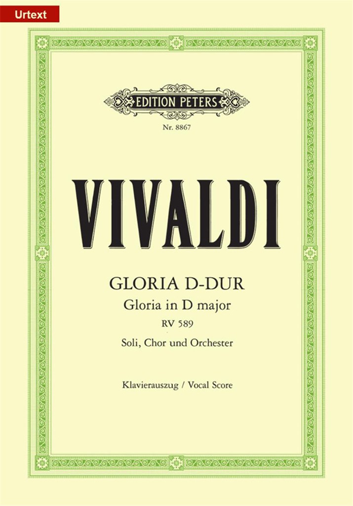 Gloria D-Dur RV 589/ Gloria in D major RV 589