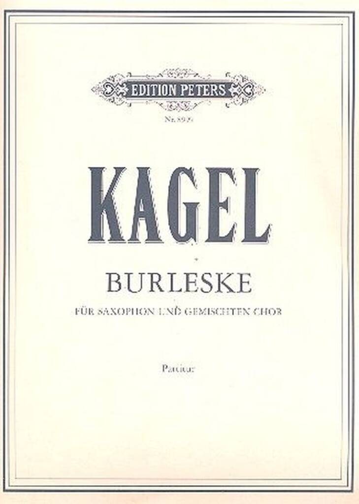 Burleske for saxophone & choir