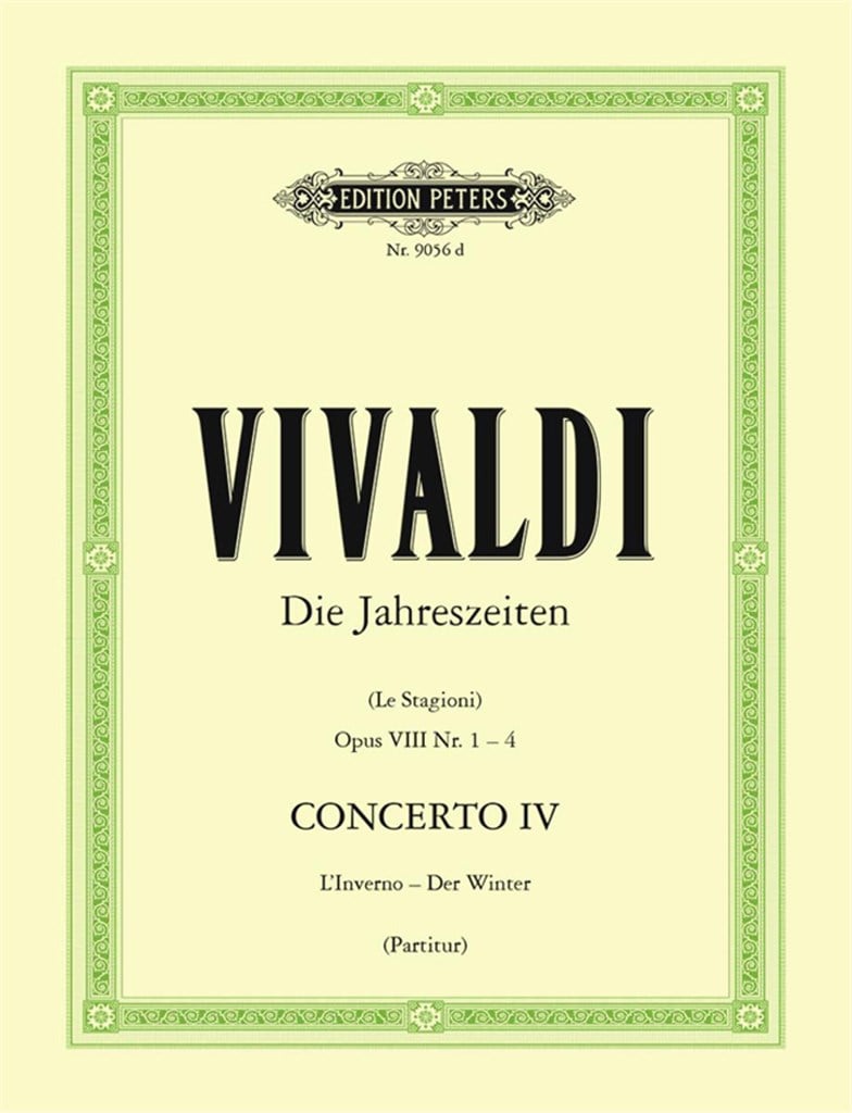 The Four Seasons, Concerti Op. 8
