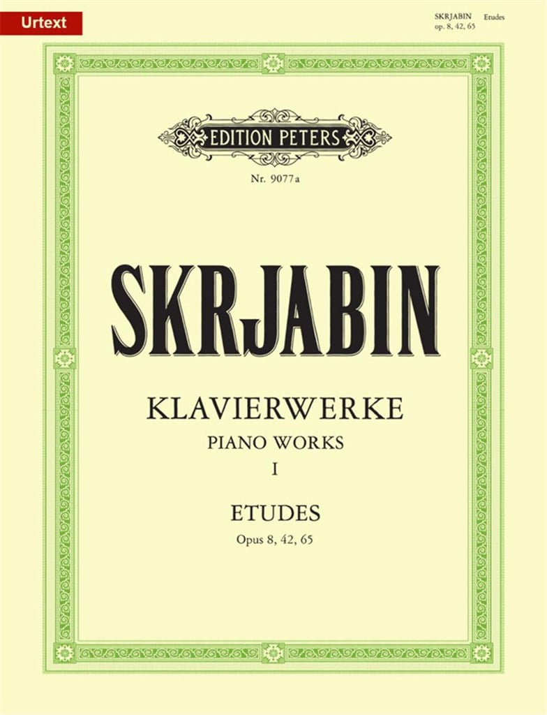 Klavierwerke 1 Etudes Op.8 42