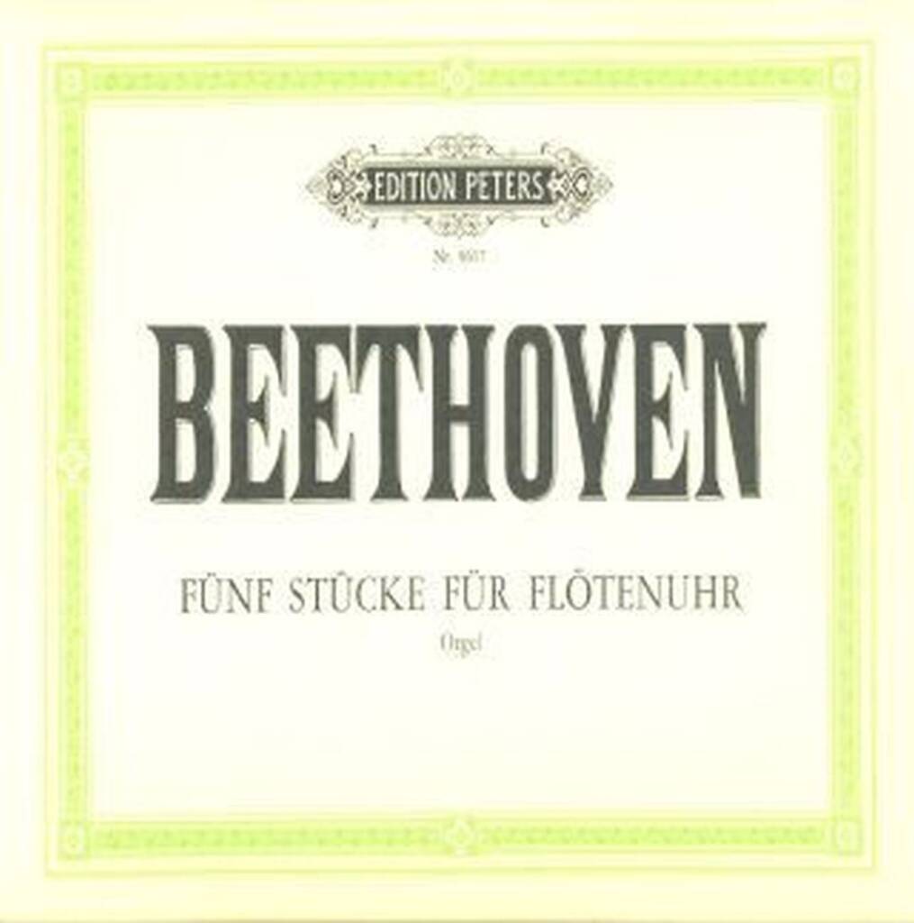 5 Stücke für Flötenuhr für Orgel WoO 33 (Albrecht)