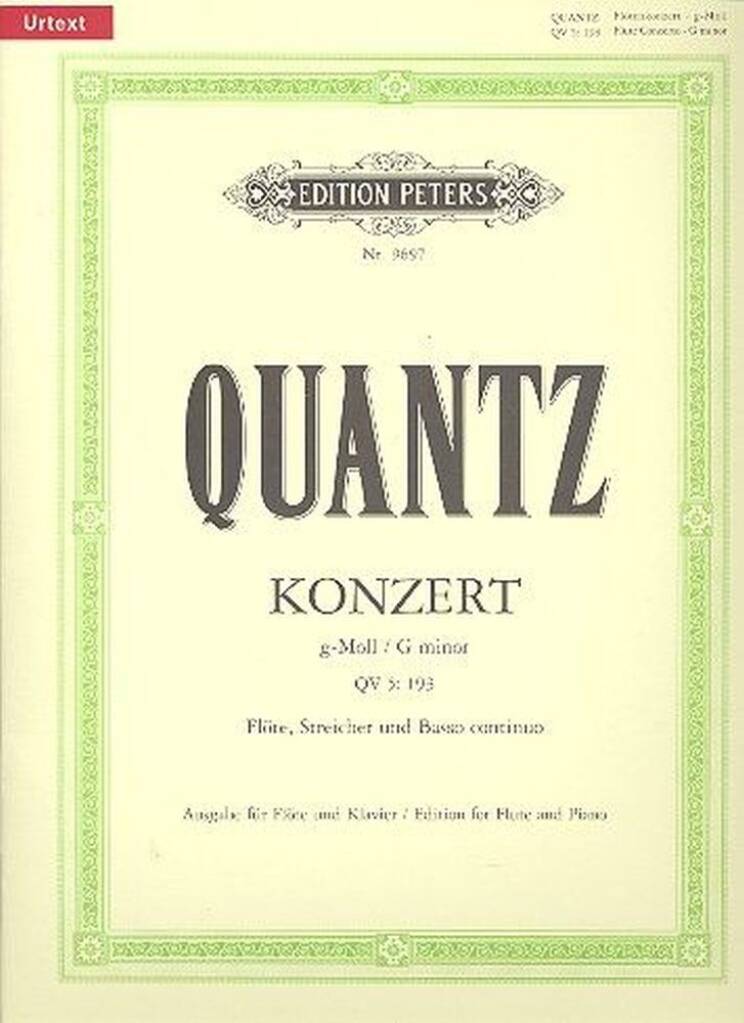 Flute Concerto in G Minor