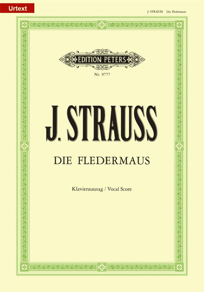 Fledermaus,Die (Comic Opera in 3 Acts)