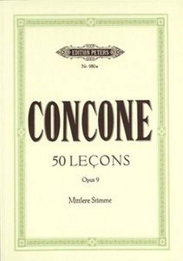 Lessons(50) Op.9 Midden