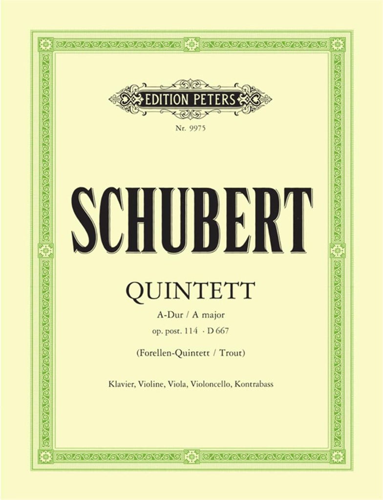 Quintet in A Trout Op.114/D667