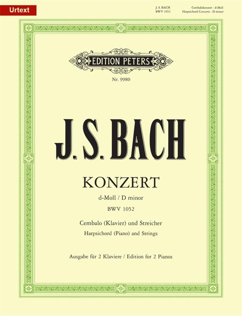 Concert D Bwv1052