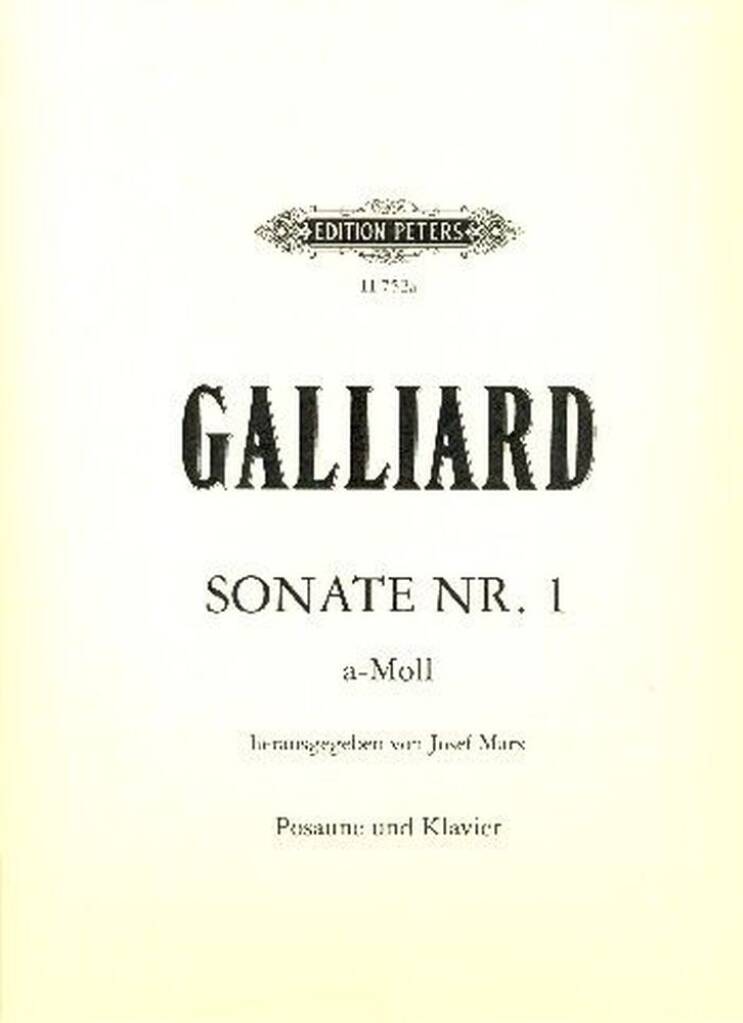 Sonata No.1 in A minor