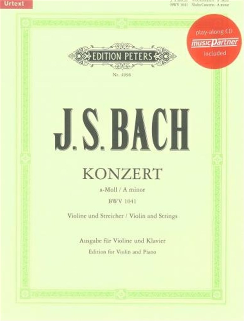 Concert 01 A Bwv1041