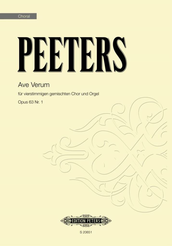 Ave Verum, Op. 36 No. 1
