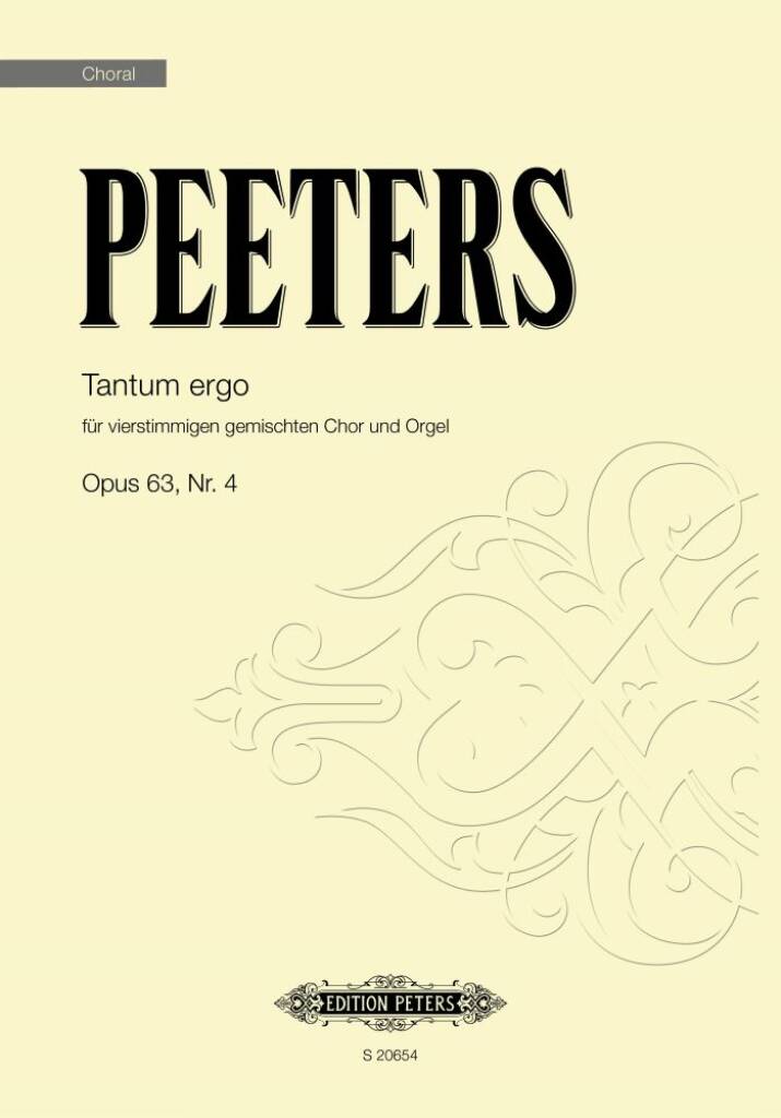 Tantum ergo, op, 63 no. 4