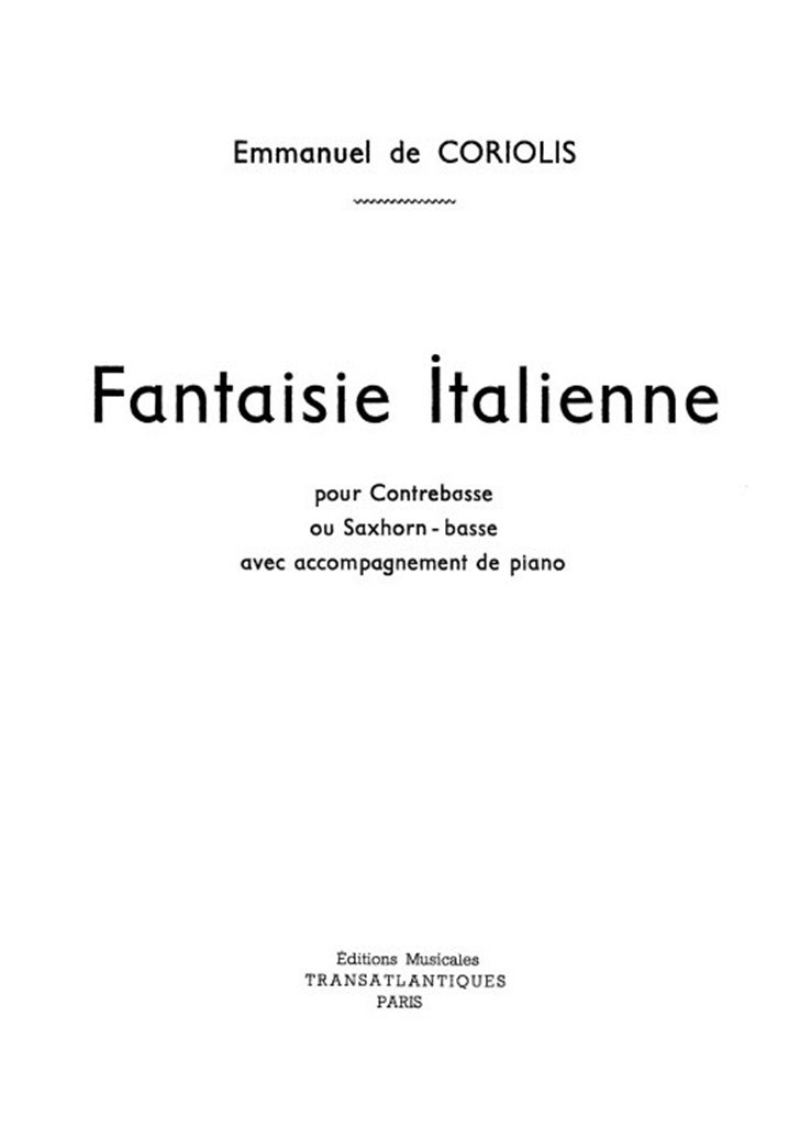 Fantaisie Italienne