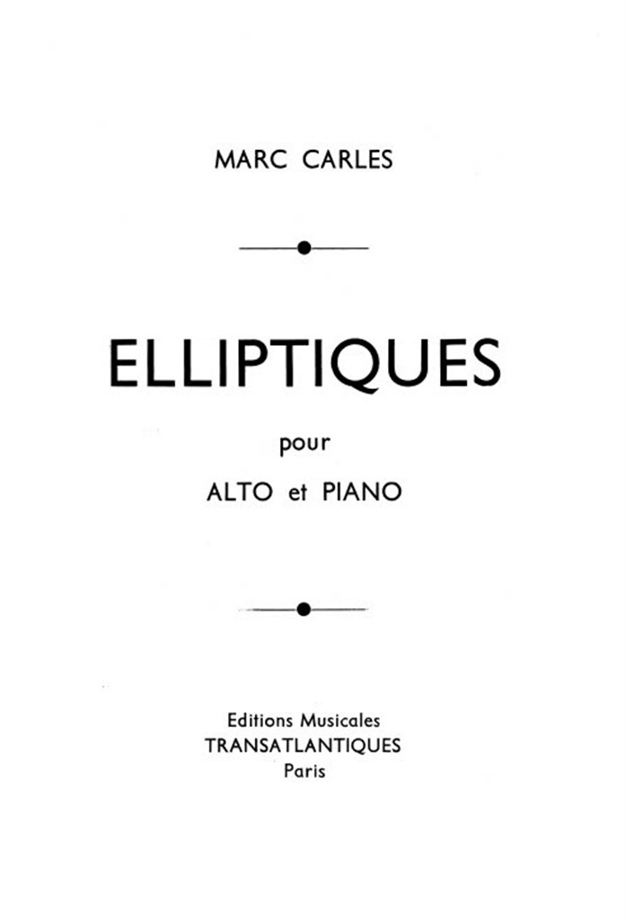 Elliptiques