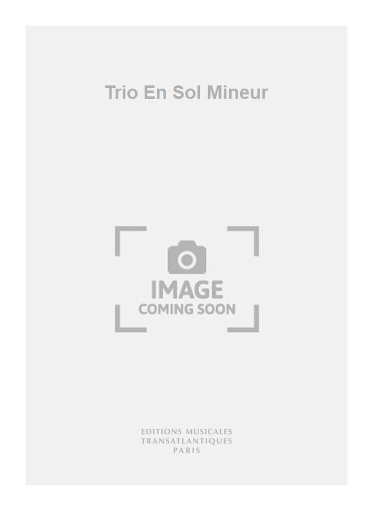 Trio En Sol Mineur