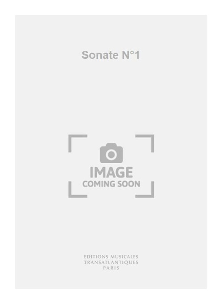 Sonate N°1