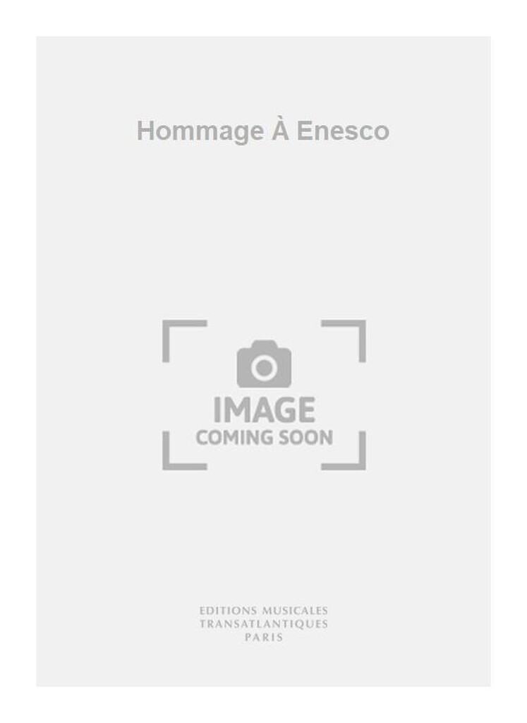 Hommage À Enesco
