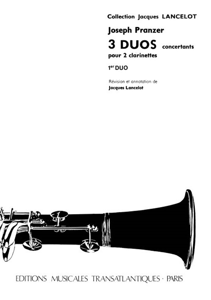 3 Duos Concertants. Vol 1