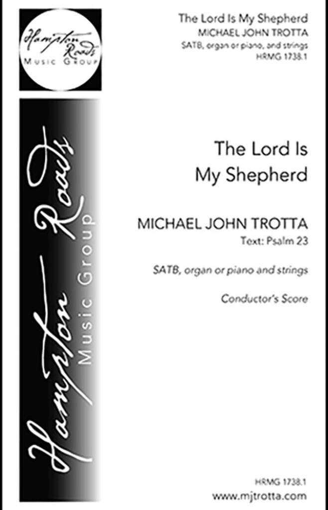 The Lord Is My Shepherd Full Score for SATB Only