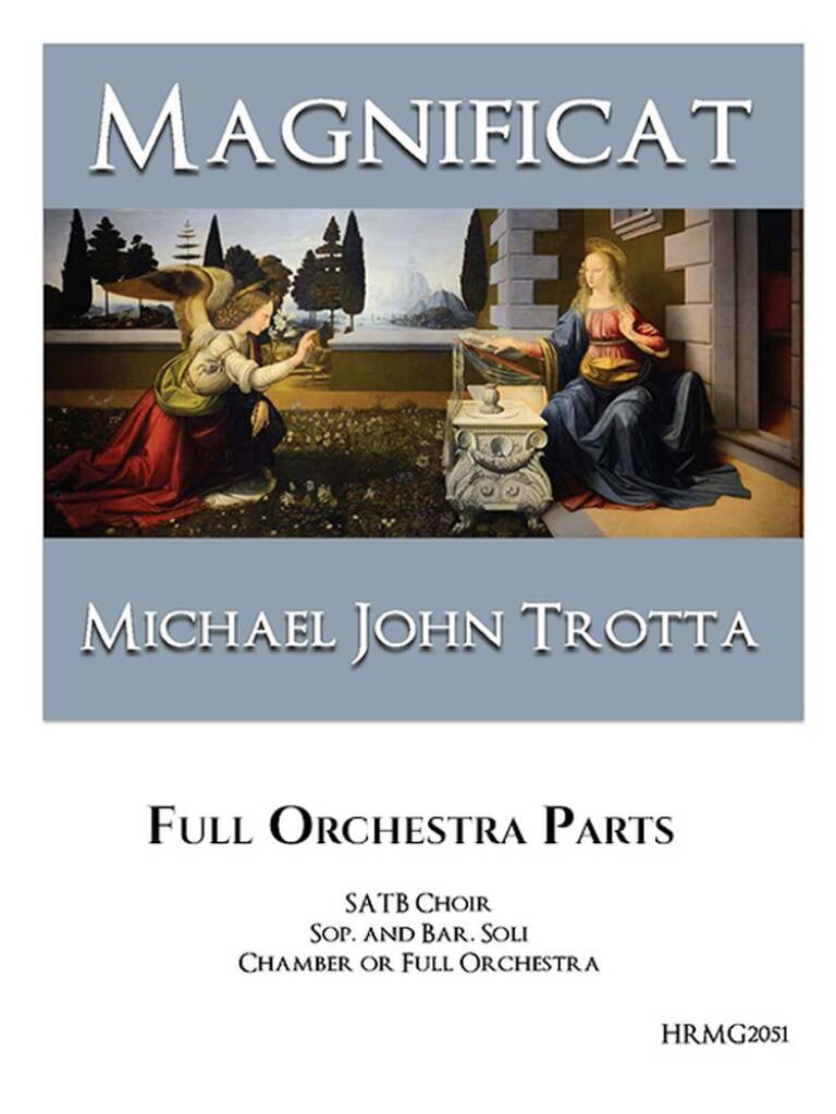 Magnificat Orchestration Set of Parts Only