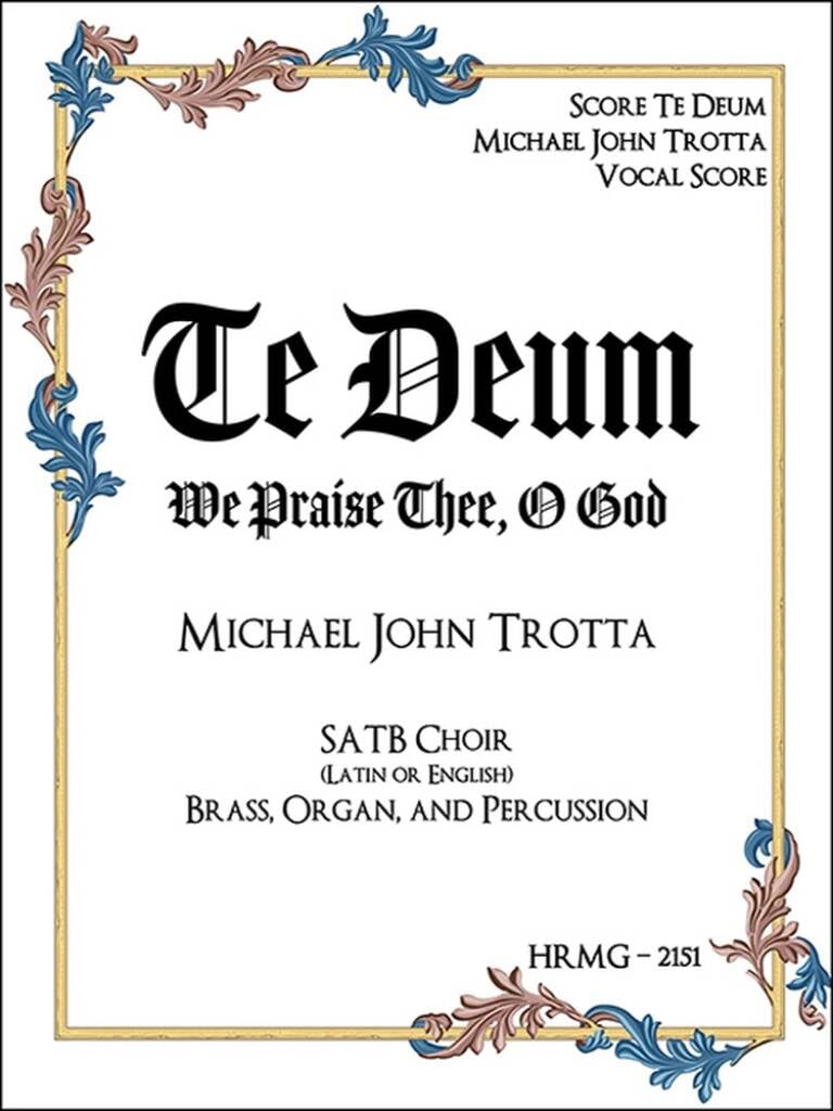 Te Deum Chamber Orchestra Full Score