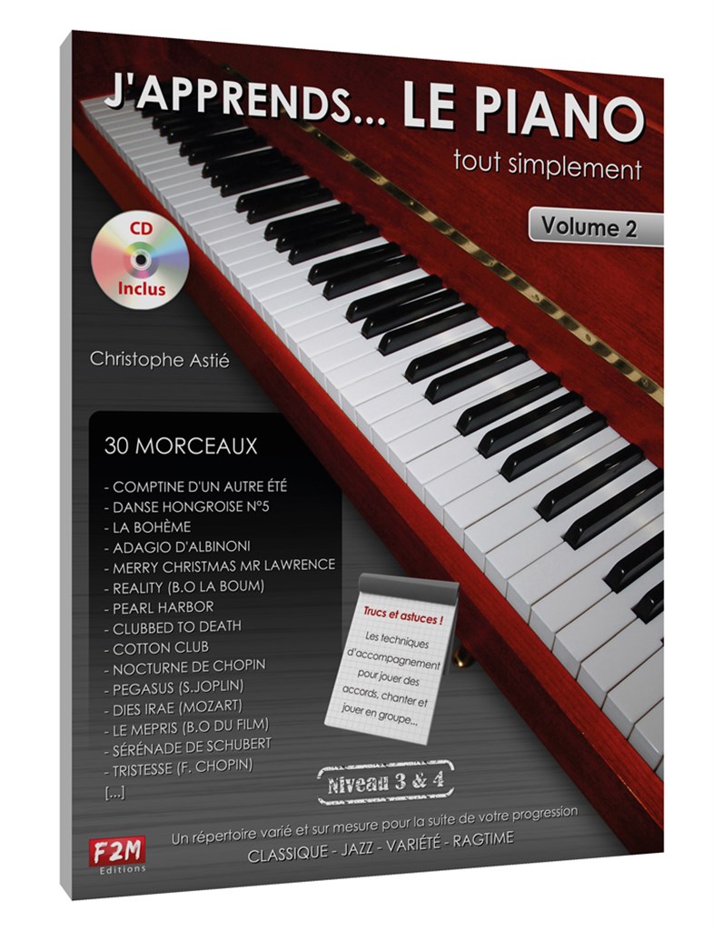 J'apprends le Piano... tout simplement Vol 2