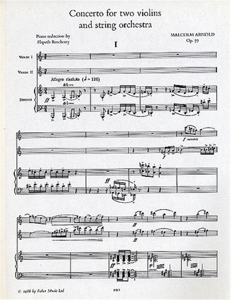 Concerto for two violins