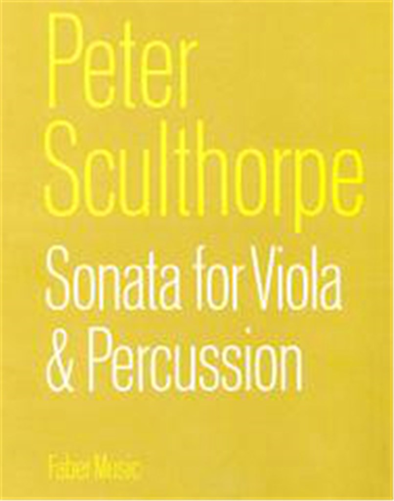 Sonata for viola and percussion