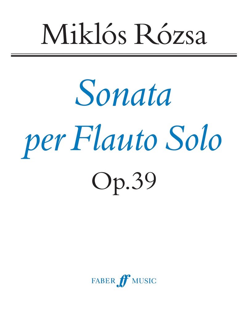 Sonata for Solo Flute