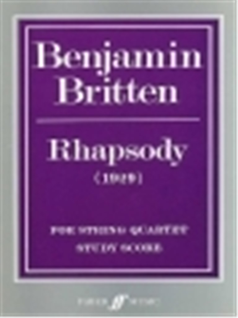 Rhapsody for string quartet