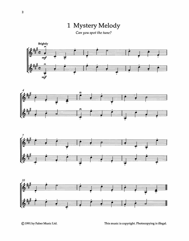 Violin Playtime Duets