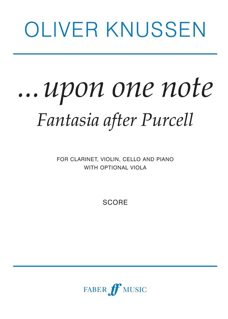 Upon One Note. Purcell Fantasia