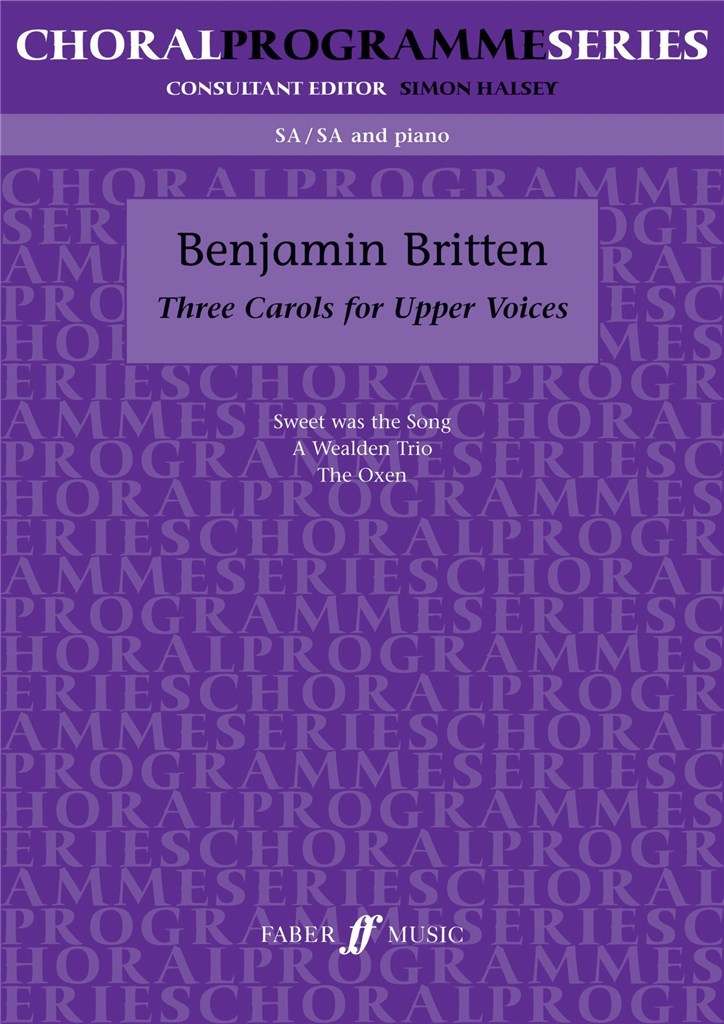 Three Carols. SA accompanied (CPS)