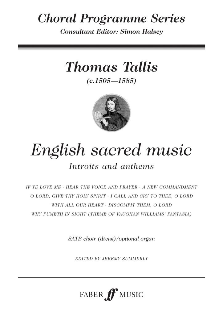 English sacred music. opt.