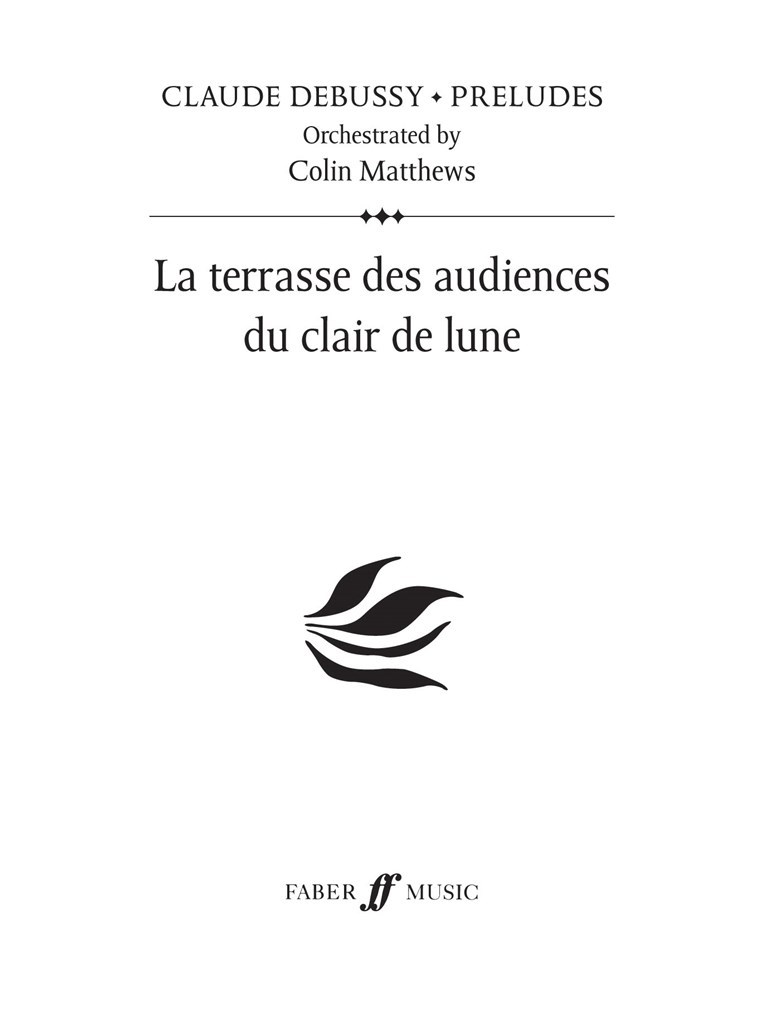 La terrasse des audiences (Prelude 18)