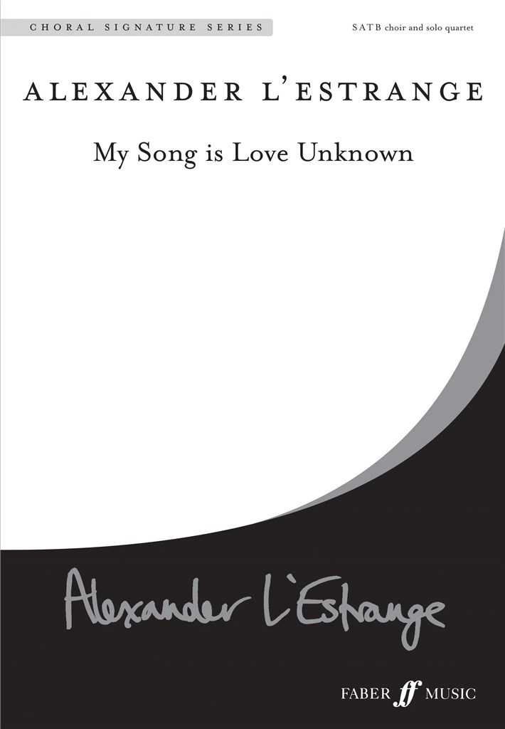 My song is love unknown.