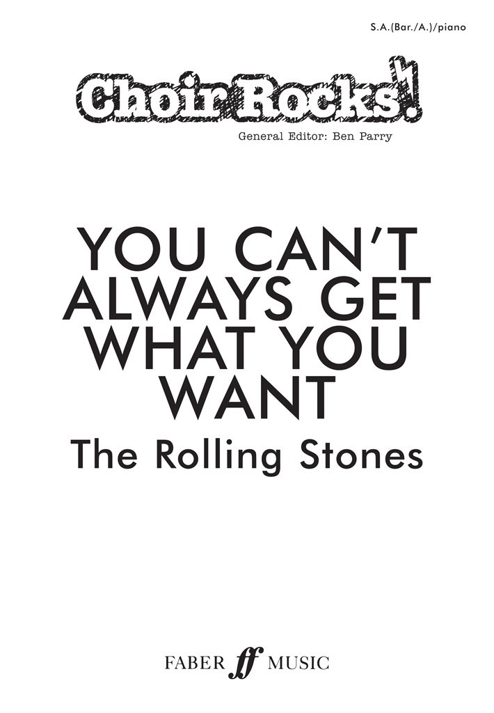 You Can't Always Get