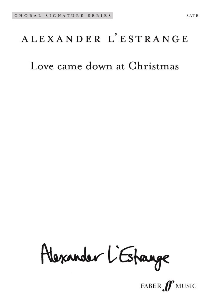 Love Came Down at Christmas