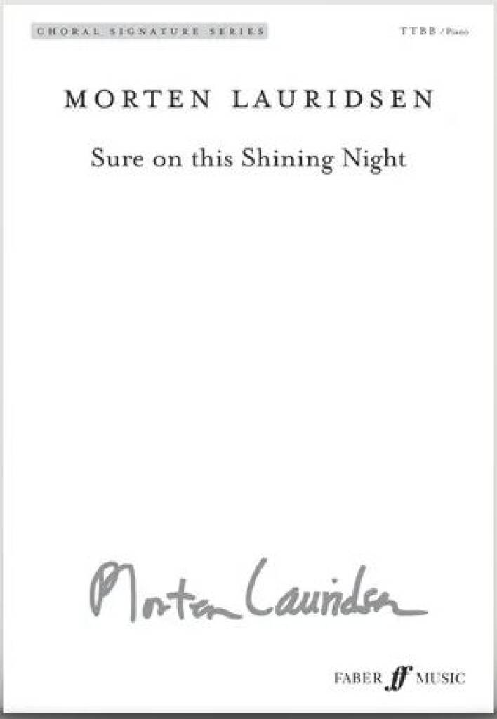 Sure on this Shining Night