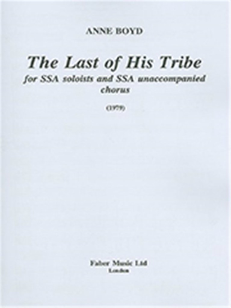 The Last of his Tribe
