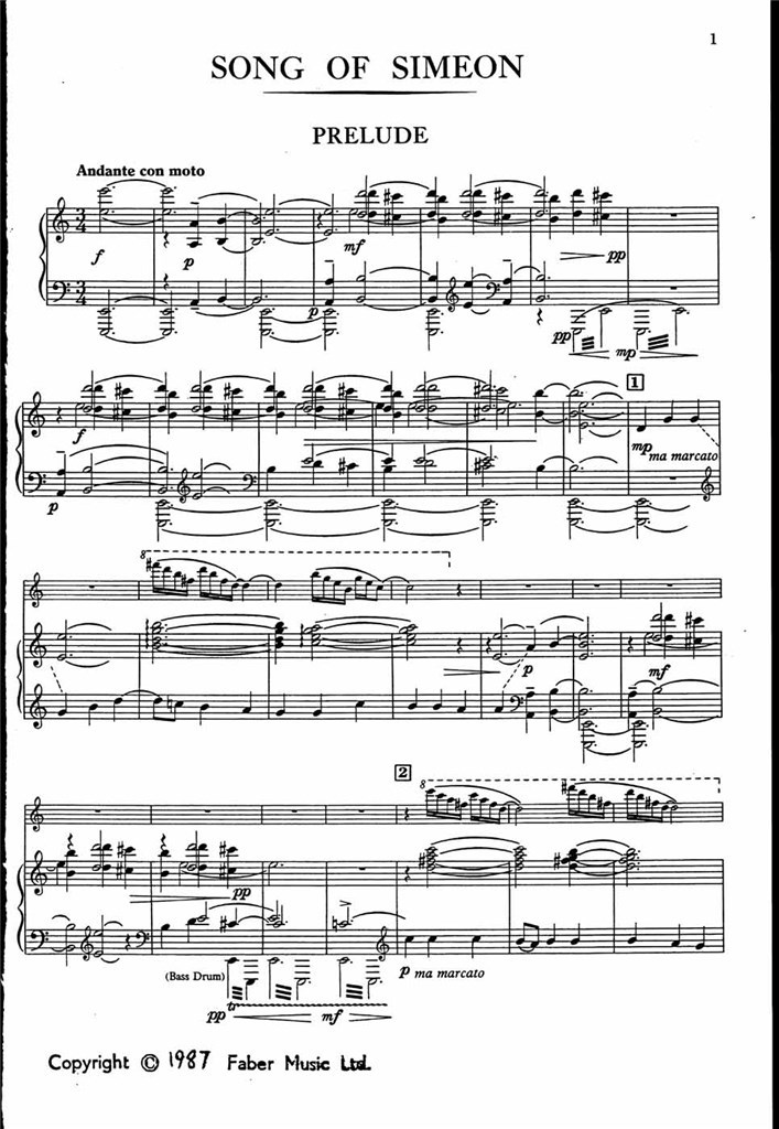 The Song of Simeon