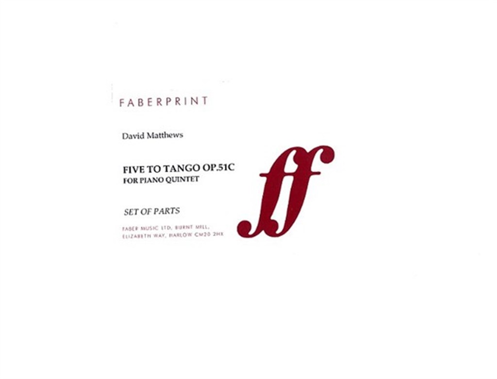 Five to Tango. Piano quintet