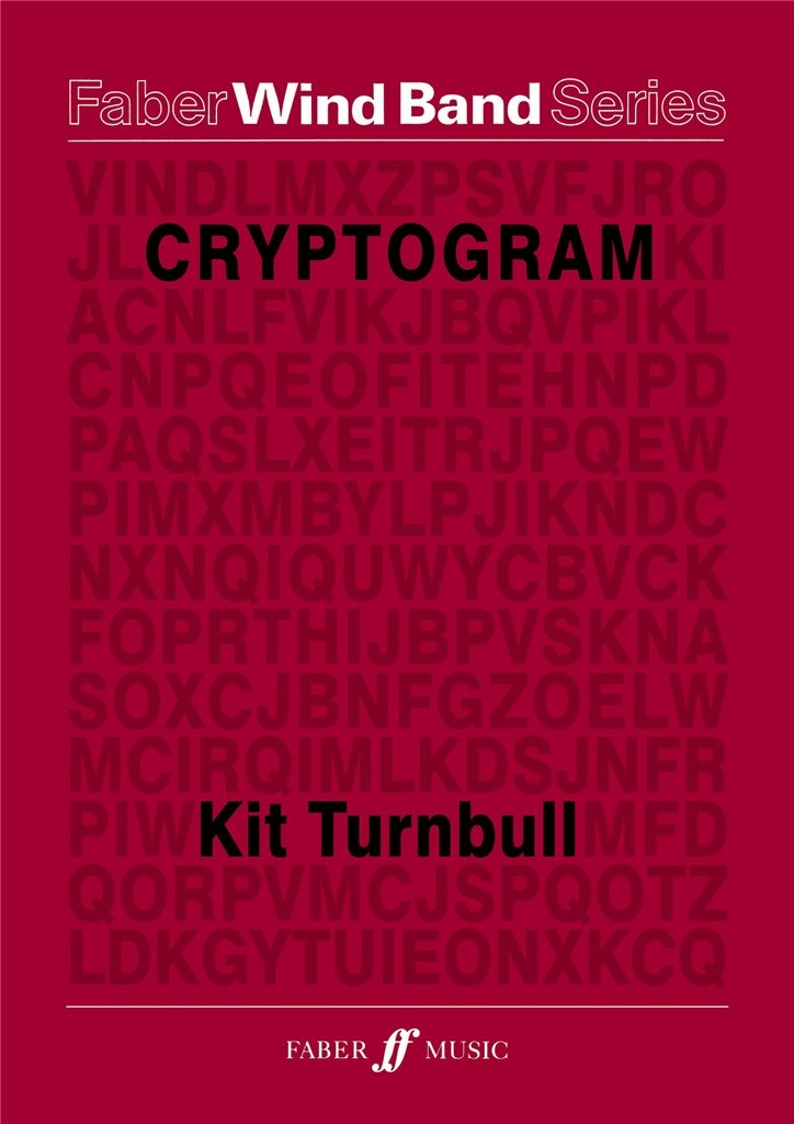 Cryptogram. Wind band