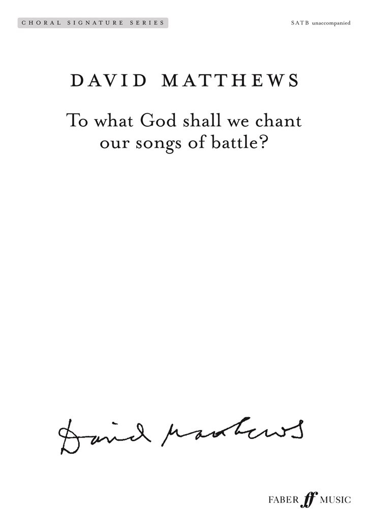 To what God shall we chant