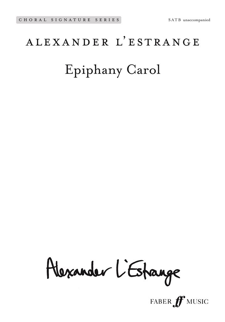Epiphany Carol.