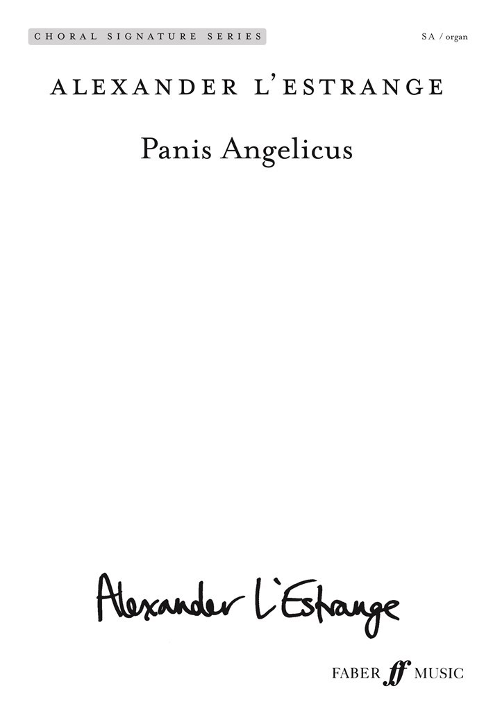 Panis Angelicus (SATB)